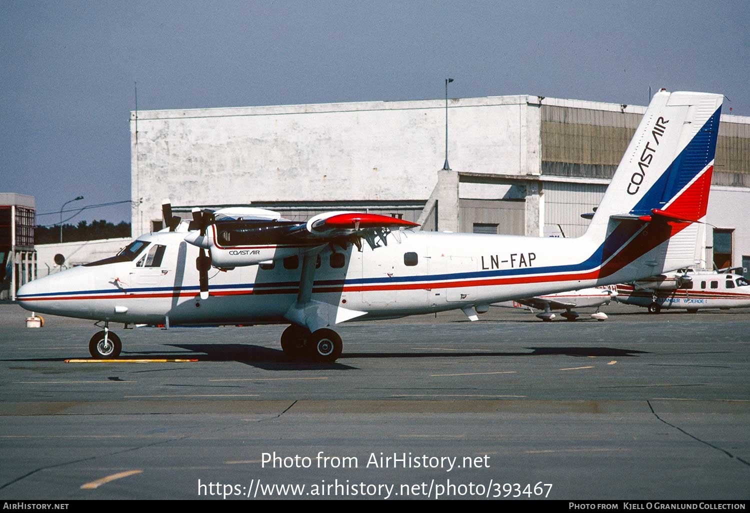 Aircraft Photo of LN-FAP | De Havilland Canada DHC-6-300 Twin Otter | Coast Air | AirHistory.net #393467