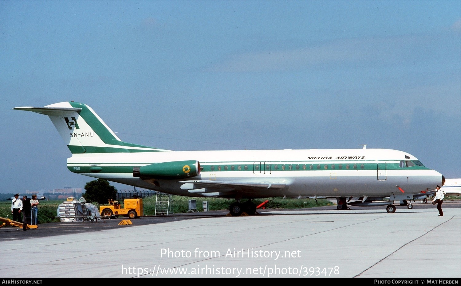 Aircraft Photo of 5N-ANU | Fokker F28-4000 Fellowship | Nigeria Airways | AirHistory.net #393478