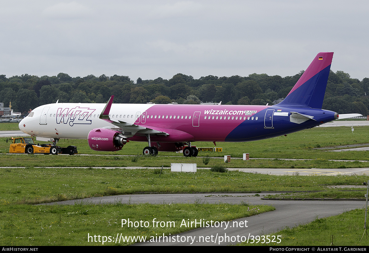 Aircraft Photo of D-AZAD | Airbus A321-271NX | Wizz Air | AirHistory.net #393525