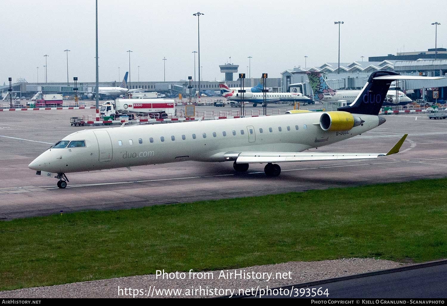 Aircraft Photo of G-DUOC | Bombardier CRJ-700 (CL-600-2C10) | Duo Airways | AirHistory.net #393564