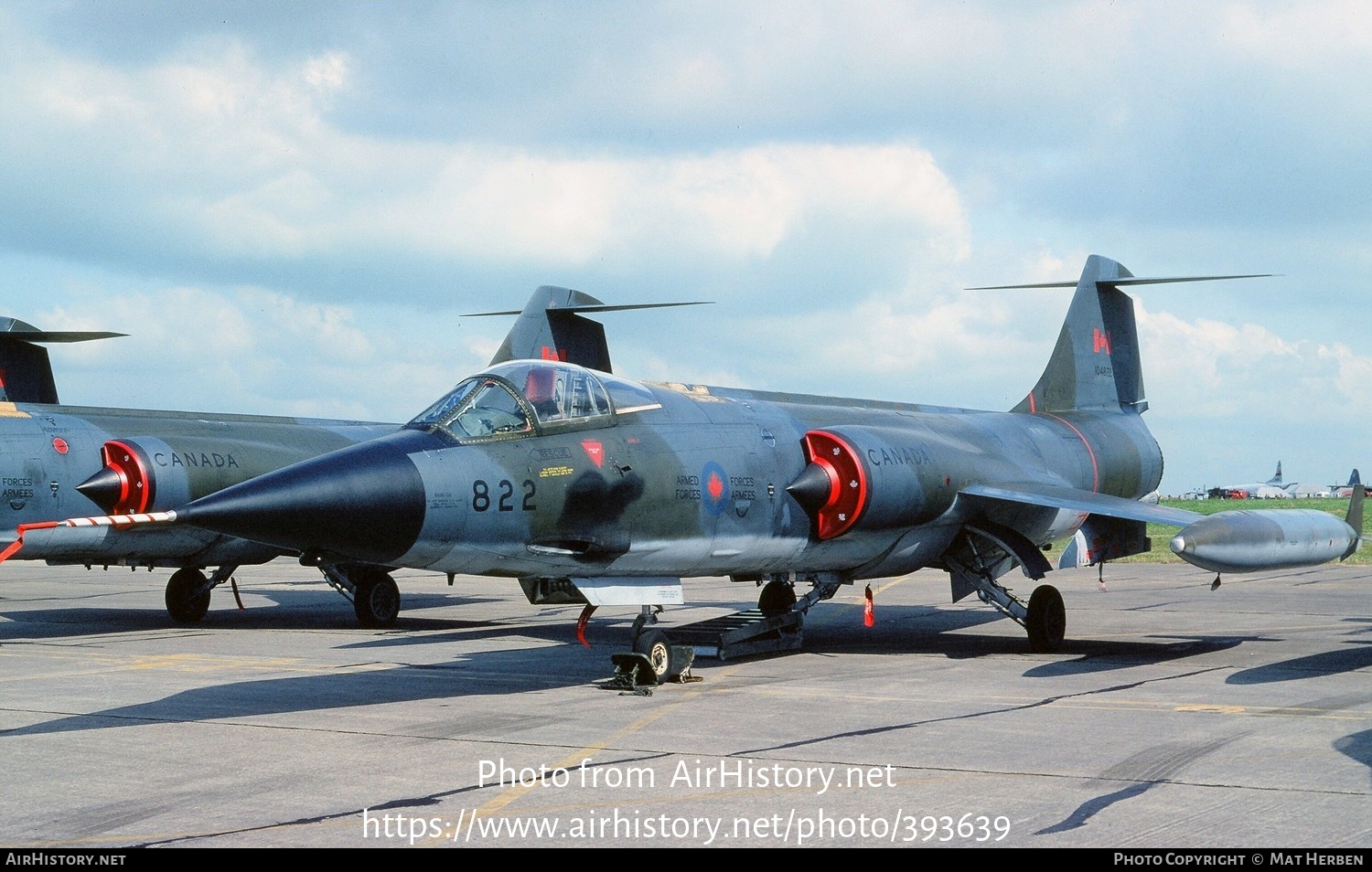 Aircraft Photo of 104822 | Lockheed CF-104 Starfighter | Canada - Air Force | AirHistory.net #393639