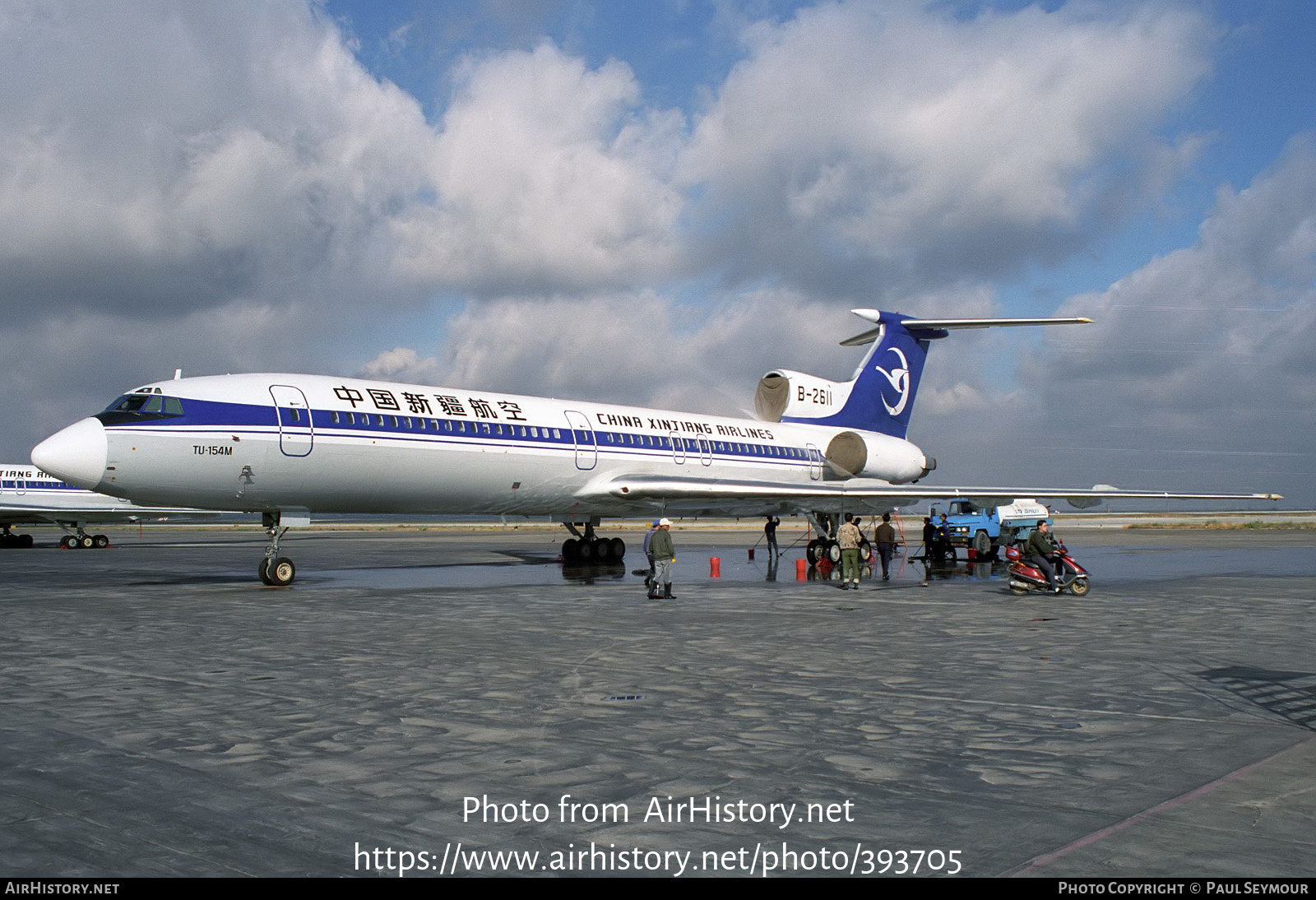 Aircraft Photo of B-2611 | Tupolev Tu-154M | China Xinjiang Airlines | AirHistory.net #393705