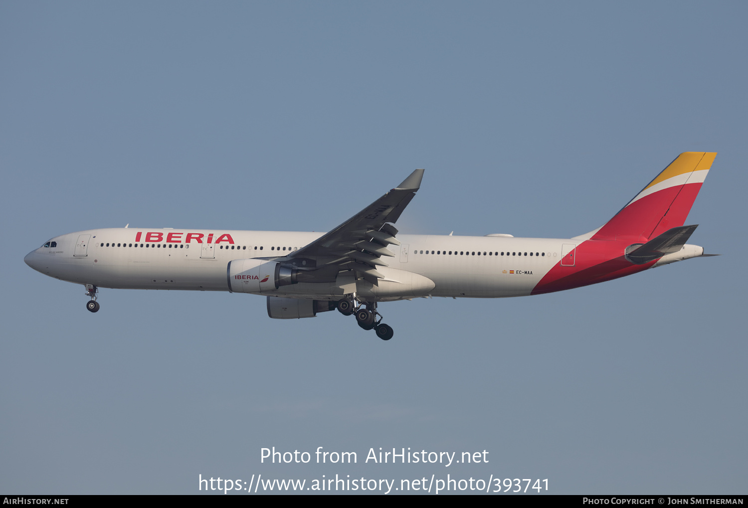 Aircraft Photo of EC-MAA | Airbus A330-302 | Iberia | AirHistory.net #393741