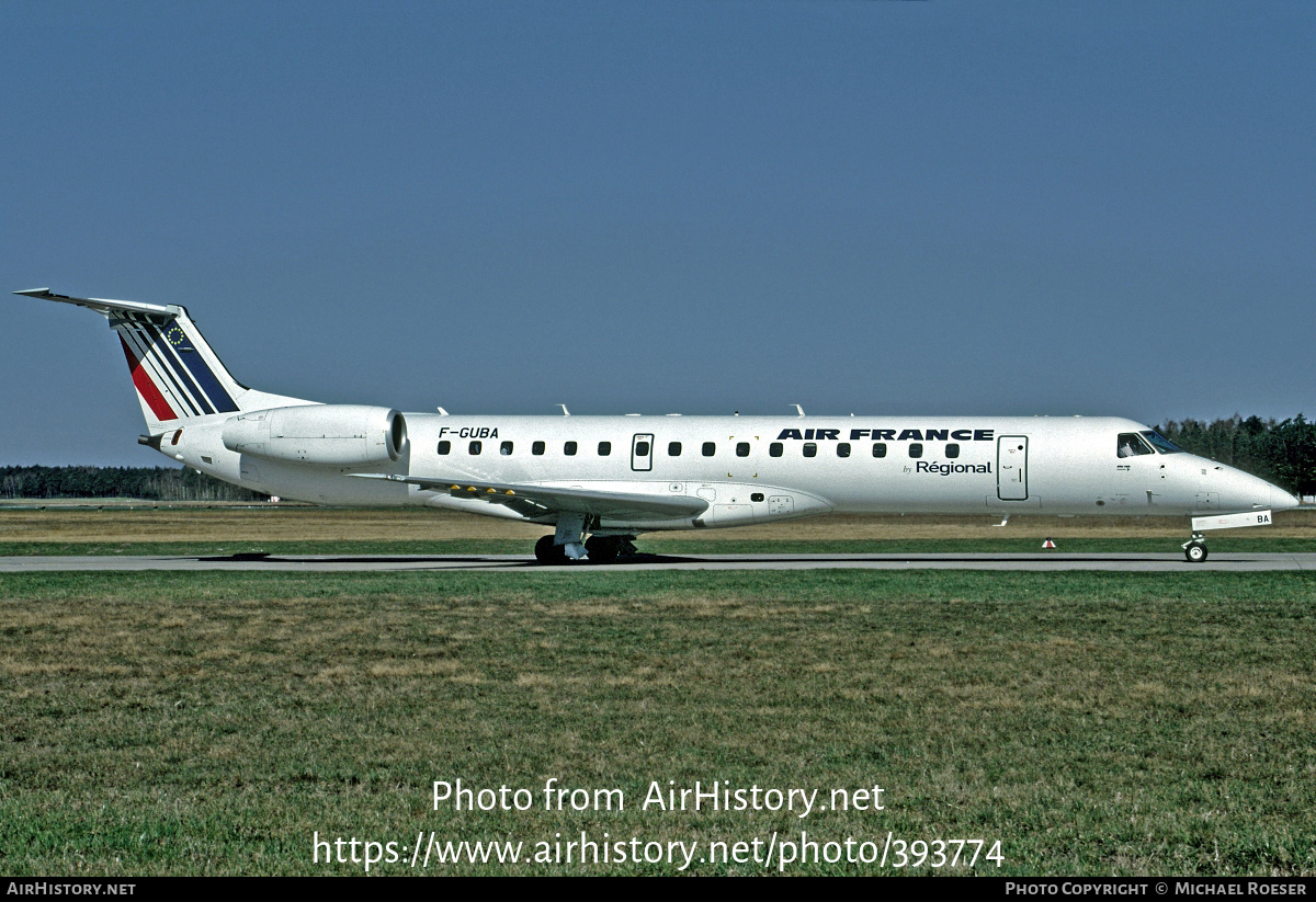 Aircraft Photo of F-GUBA | Embraer EMB-145MP/ASW | Air France | AirHistory.net #393774