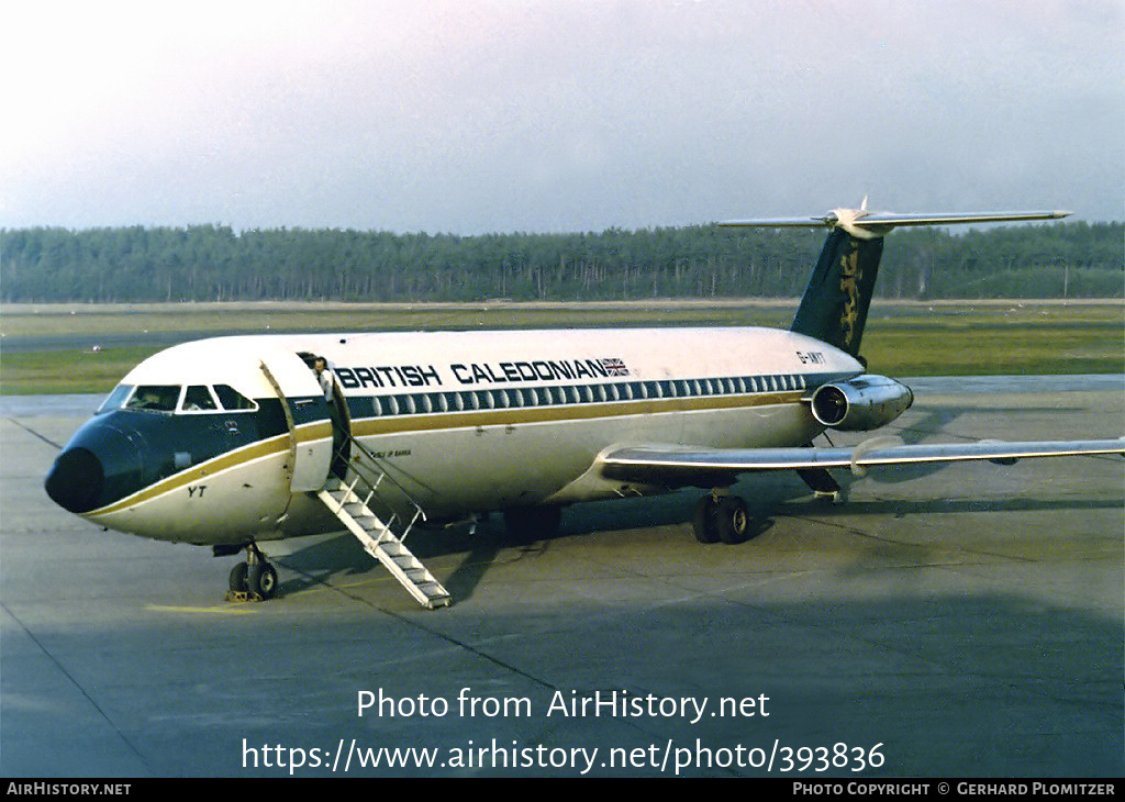 Aircraft Photo of G-AWYT | BAC 111-501EX One-Eleven | British Caledonian Airways | AirHistory.net #393836