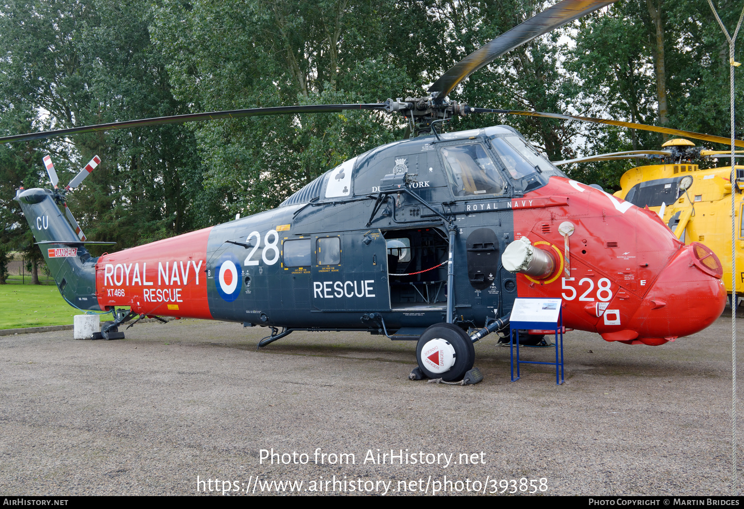 Aircraft Photo of XT466 | Westland WS-58 Wessex HU.5 | UK - Navy | AirHistory.net #393858