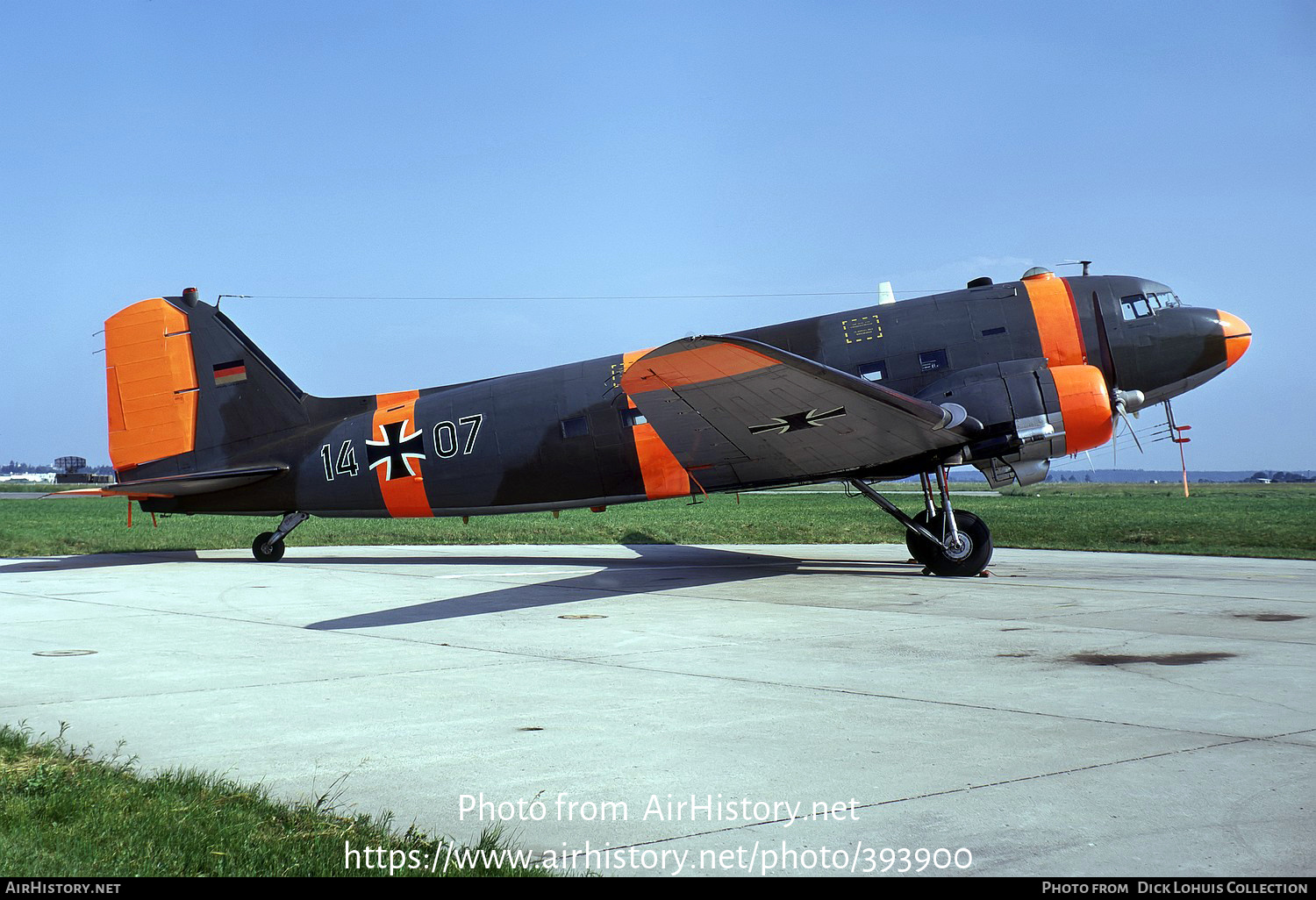 Aircraft Photo of 1407 | Douglas C-47D Skytrain | Germany - Air Force | AirHistory.net #393900