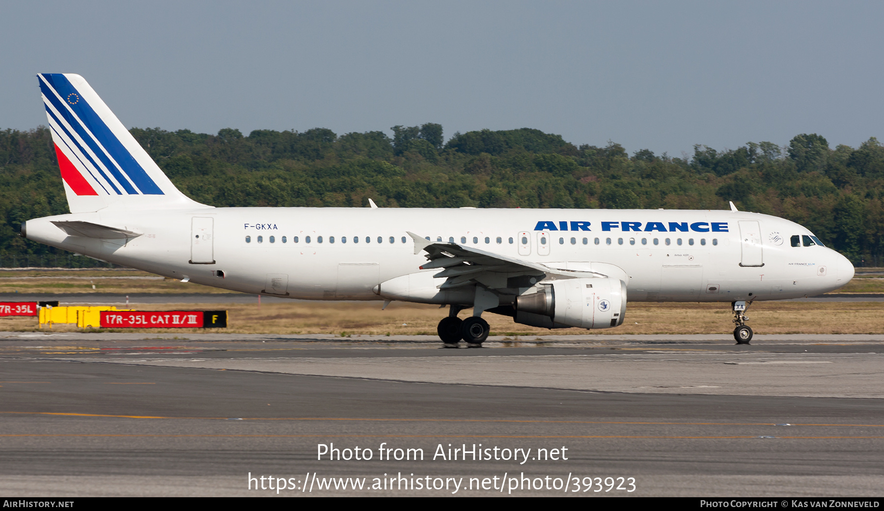 Aircraft Photo of F-GKXA | Airbus A320-211 | Air France | AirHistory.net #393923