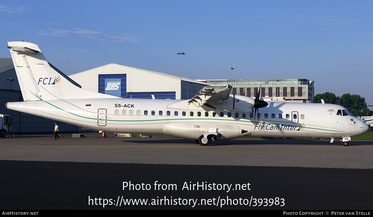 Aircraft Photo of S5-ACK | ATR ATR-72-212 | Fly CamInter - FCI | AirHistory.net #393983