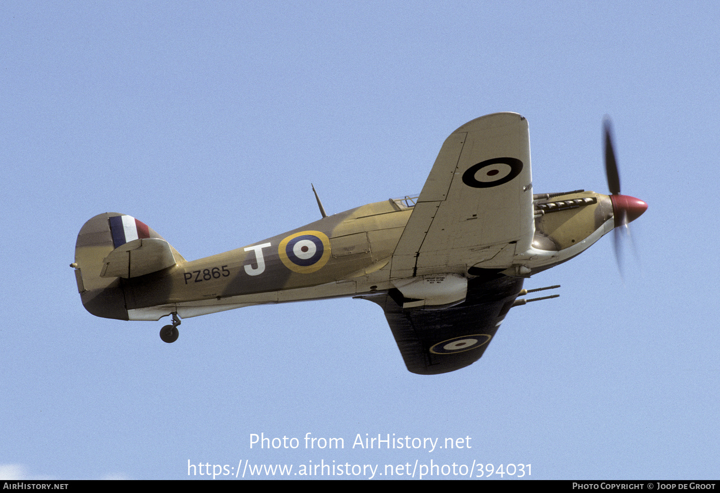 Aircraft Photo of PZ865 | Hawker Hurricane Mk2C | UK - Air Force | AirHistory.net #394031