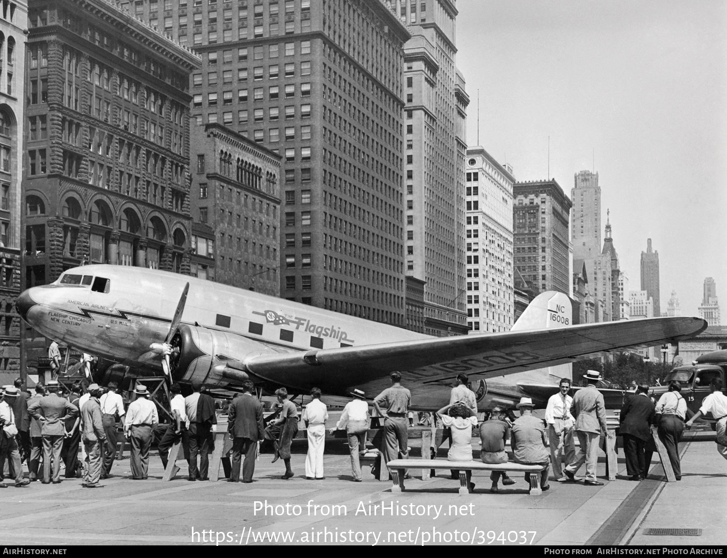 Aircraft Photo of NC16008 | Douglas DC-3-178 | American Airlines | AirHistory.net #394037