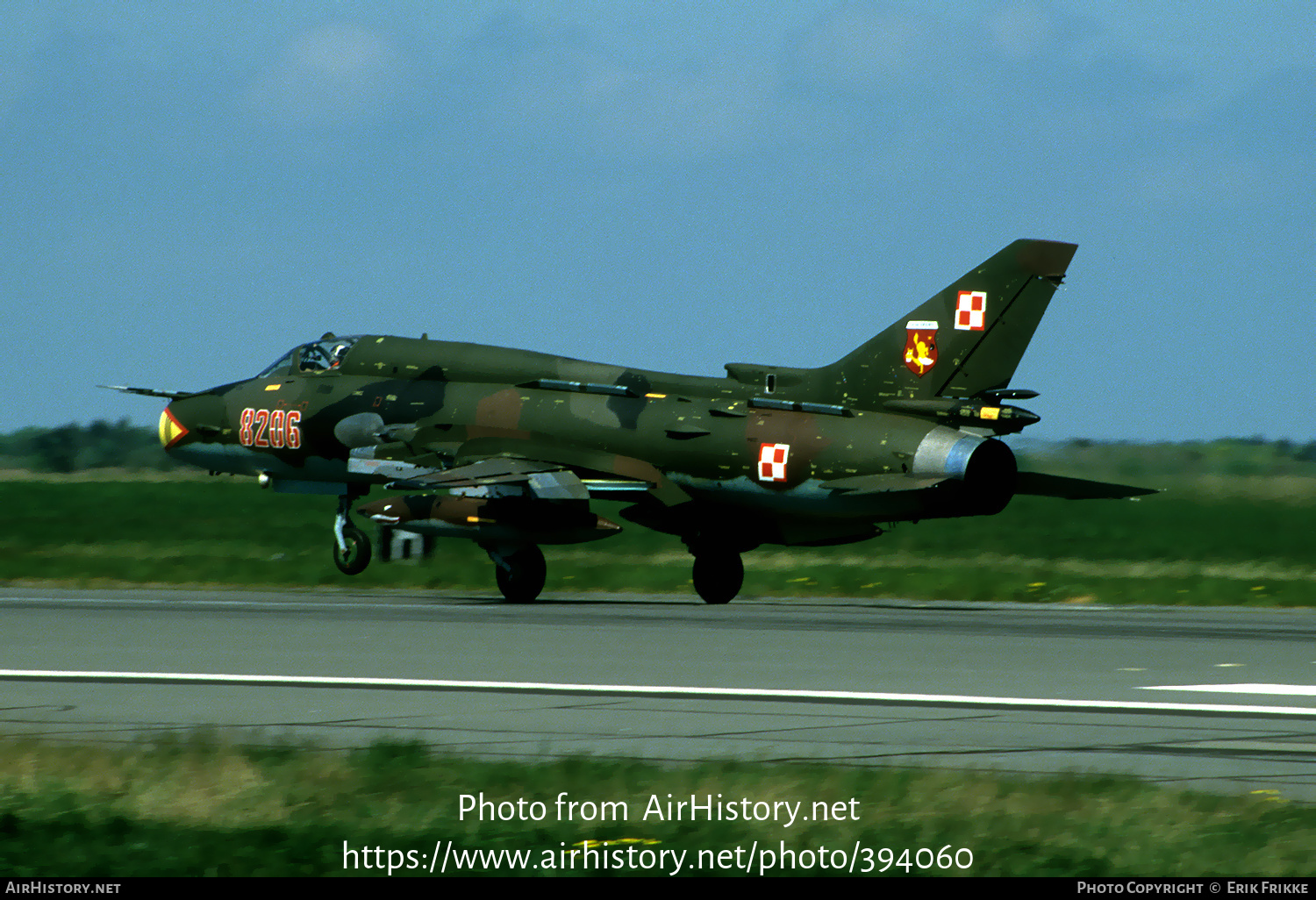 Aircraft Photo of 8206 | Sukhoi Su-22M4 | Poland - Air Force | AirHistory.net #394060