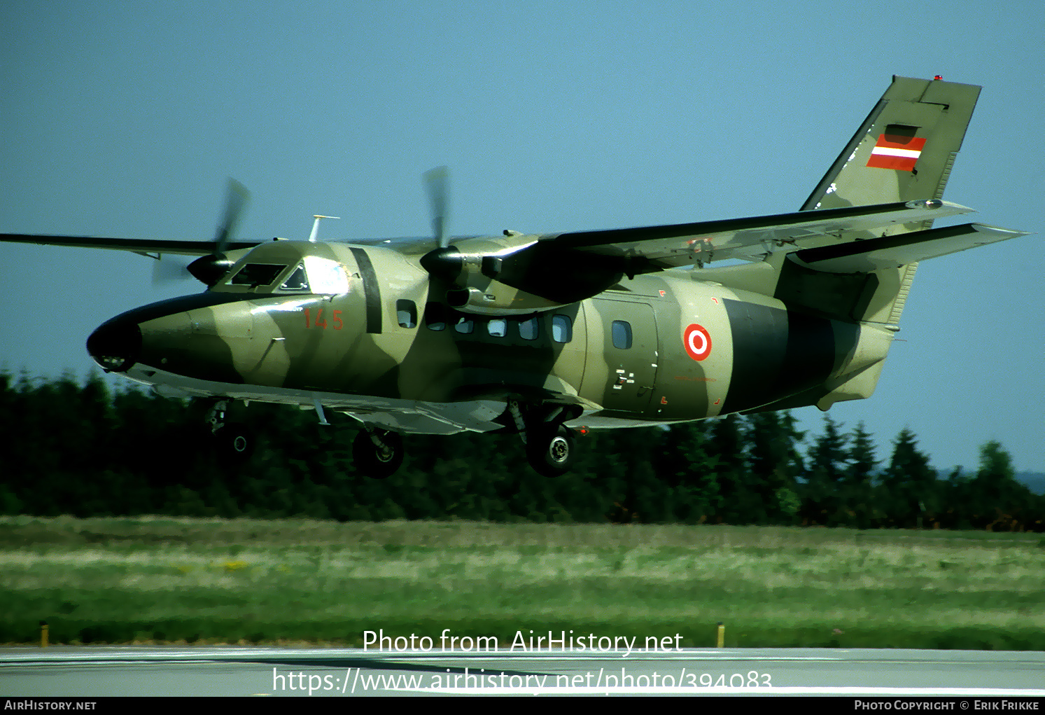 Aircraft Photo of 145 | Let L-410UVP-E3 Turbolet | Latvia - Air Force | AirHistory.net #394083