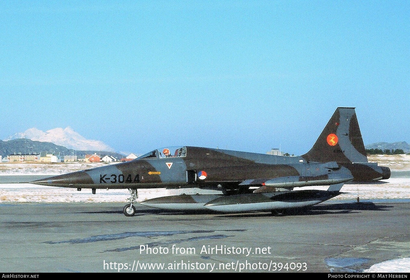 Aircraft Photo of K-3044 | Canadair NF-5A | Netherlands - Air Force | AirHistory.net #394093