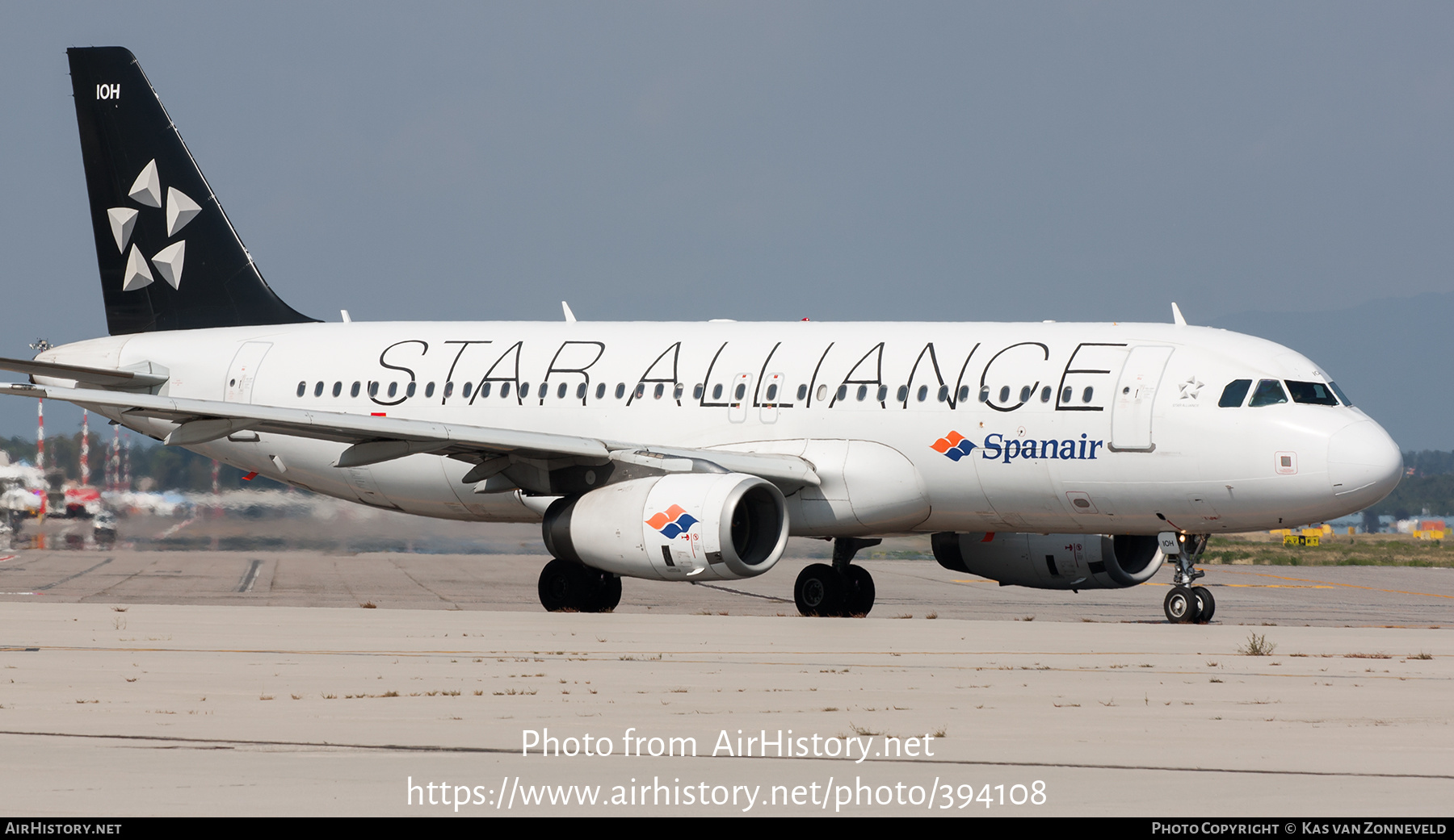 Aircraft Photo of EC-IOH | Airbus A320-232 | Spanair | AirHistory.net #394108