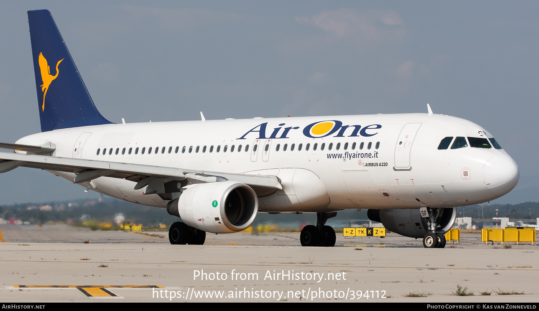 Aircraft Photo of EI-DSF | Airbus A320-216 | Air One | AirHistory.net #394112