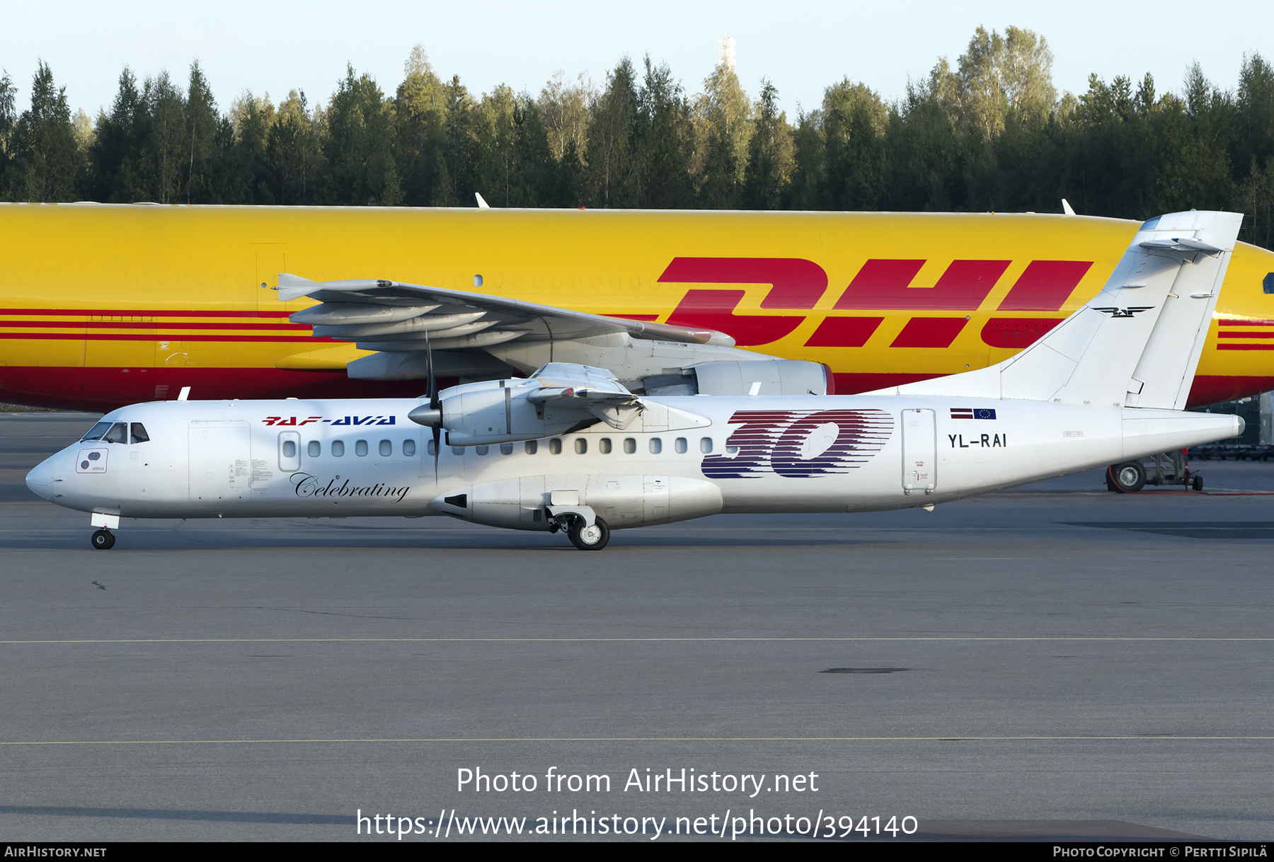 Aircraft Photo of YL-RAI | ATR ATR-72-202/F | RAF-Avia Airlines | AirHistory.net #394140