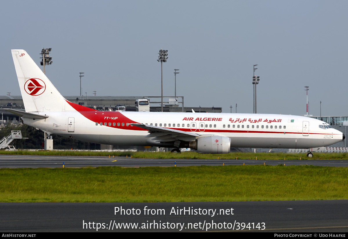 Aircraft Photo of 7T-VJP | Boeing 737-8D6 | Air Algérie | AirHistory.net #394143