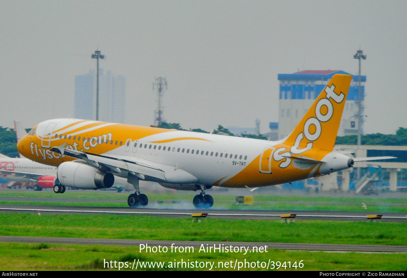 Aircraft Photo of 9V-TRT | Airbus A320-232 | Scoot | AirHistory.net #394146