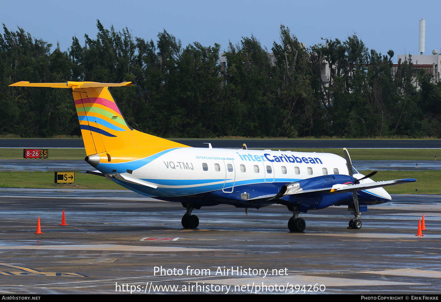 Aircraft Photo of VQ-TMJ | Embraer EMB-120RT Brasilia | InterCaribbean Airways | AirHistory.net #394260