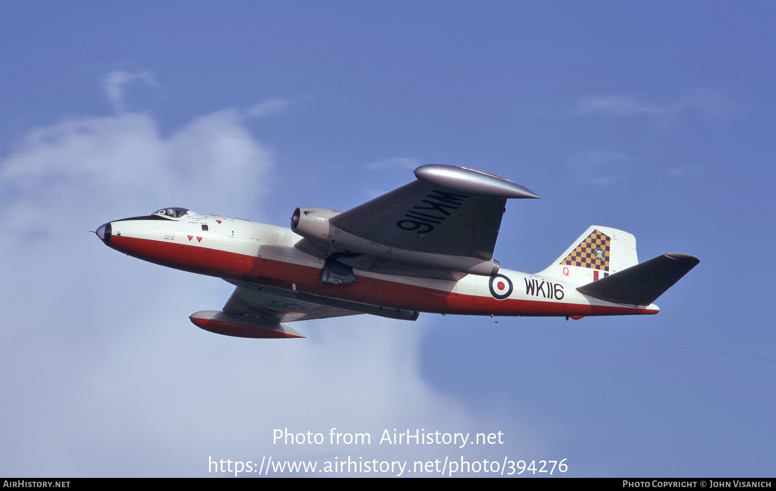 Aircraft Photo of WK116 | English Electric Canberra B2 | UK - Air Force | AirHistory.net #394276