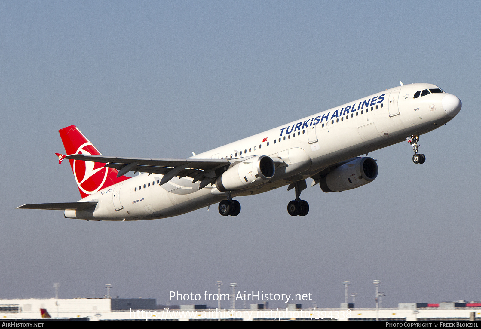 Aircraft Photo of TC-JSB | Airbus A321-231 | Turkish Airlines | AirHistory.net #394338