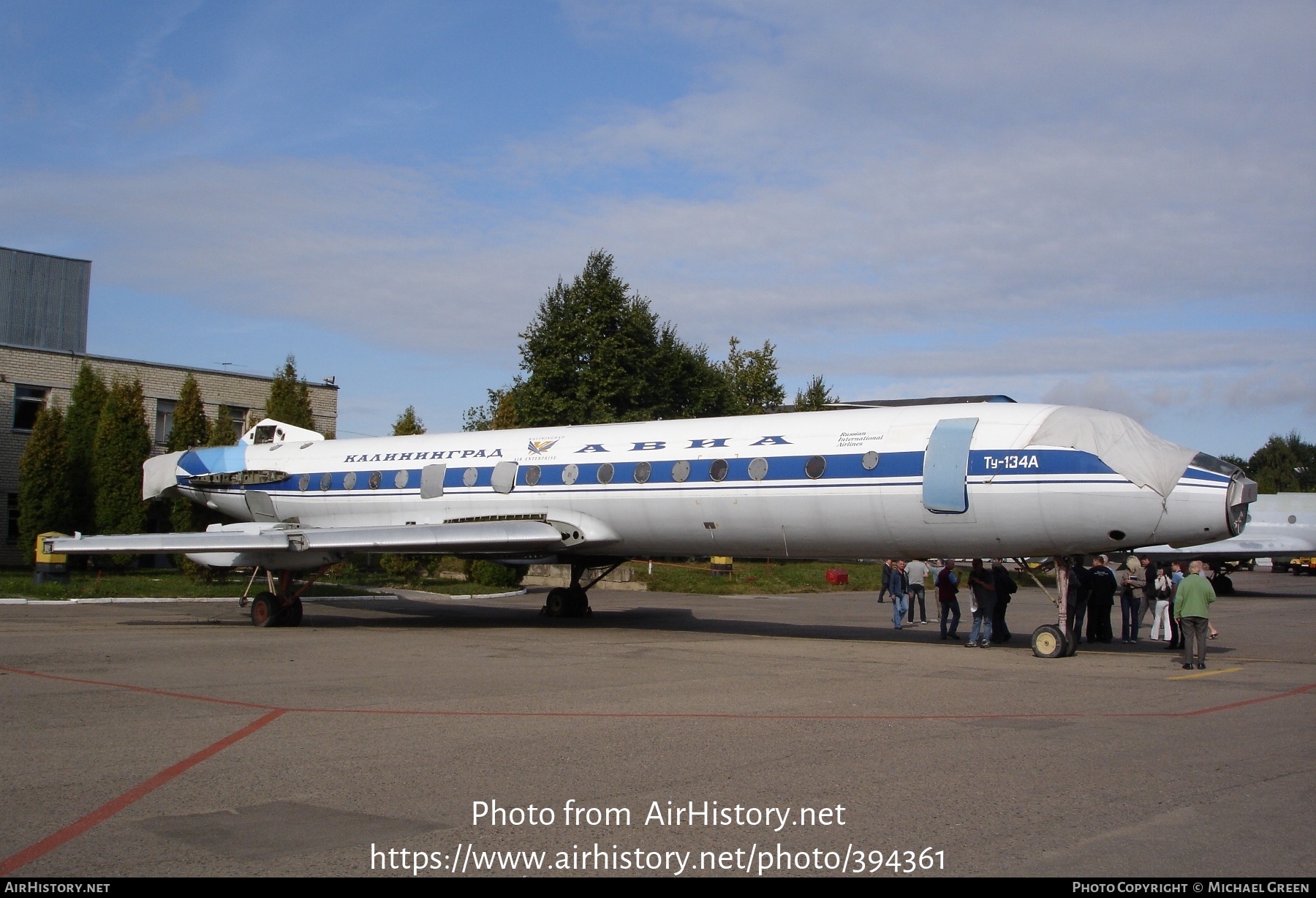 Aircraft Photo of RA-65027 | Tupolev Tu-134A | Kaliningrad Avia | AirHistory.net #394361