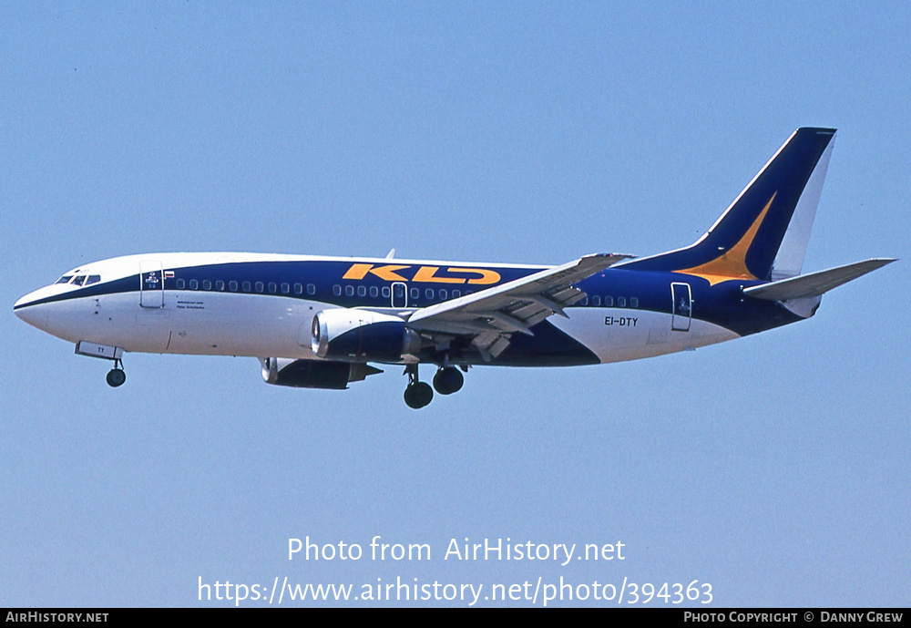 Aircraft Photo of EI-DTY | Boeing 737-3M8 | KD Avia | AirHistory.net #394363