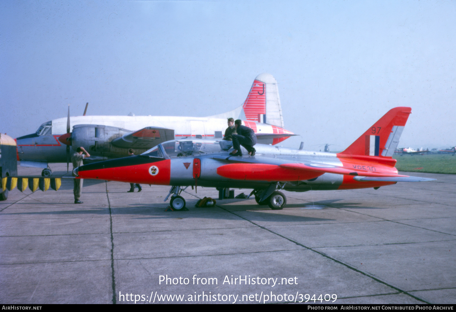 Aircraft Photo of XP530 | Folland Fo.144 Gnat T.1 | UK - Air Force | AirHistory.net #394409