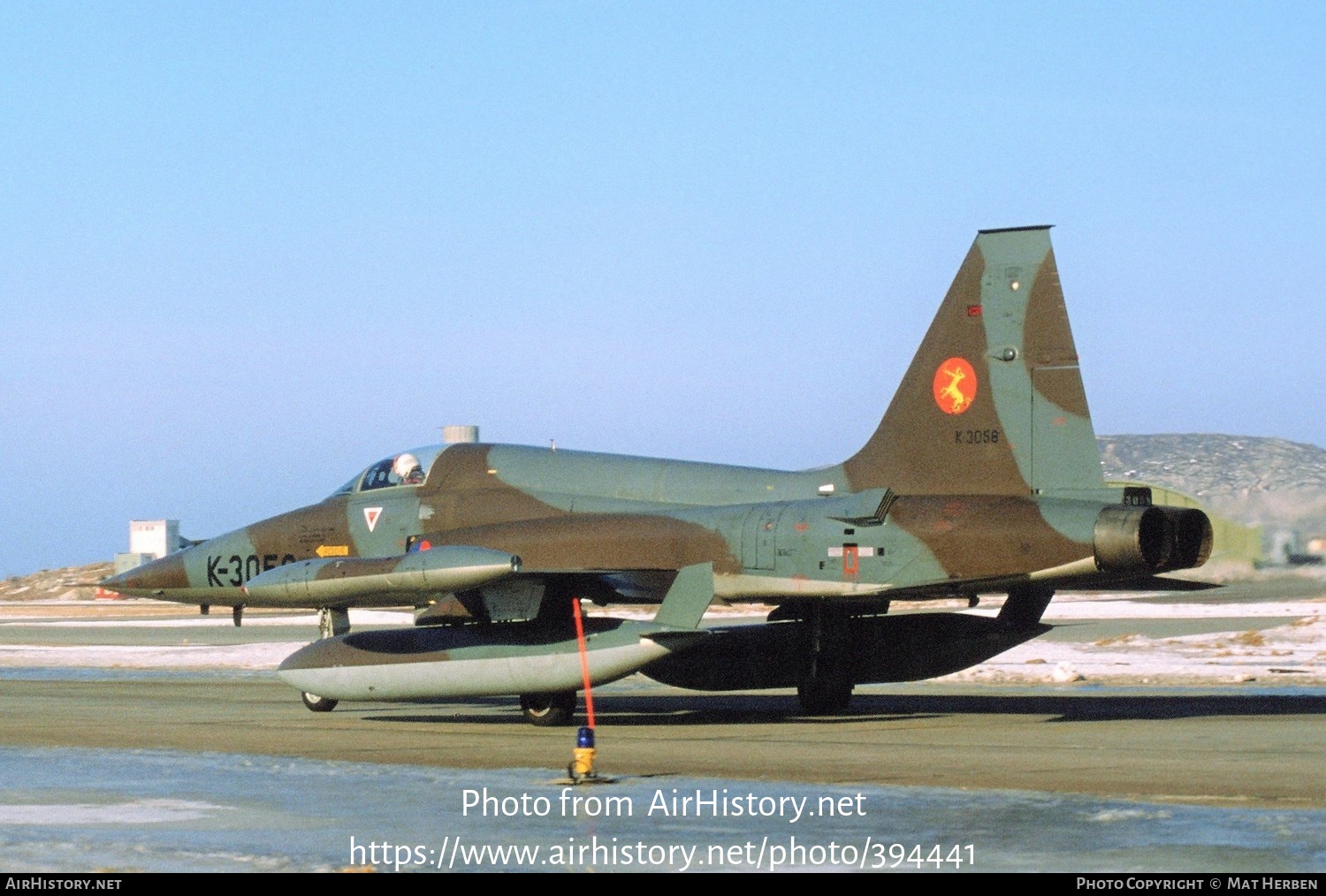 Aircraft Photo of K-3058 | Canadair NF-5A | Netherlands - Air Force | AirHistory.net #394441