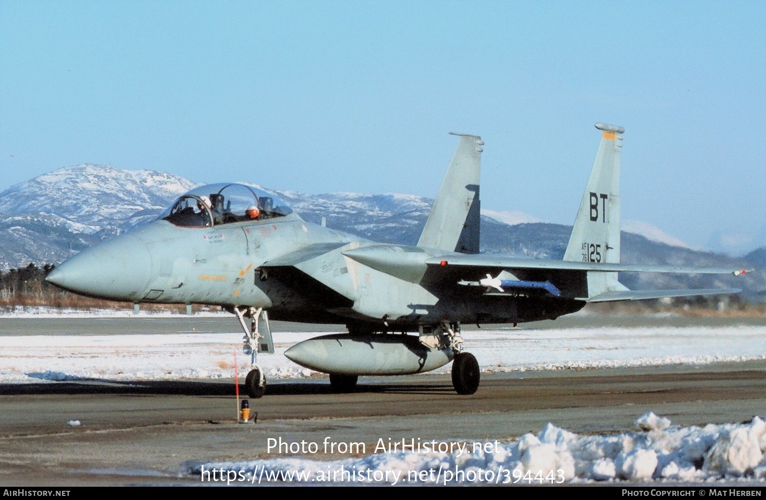 Aircraft Photo of 76-0125 / AF76-125 | McDonnell Douglas F-15B Eagle | USA - Air Force | AirHistory.net #394443