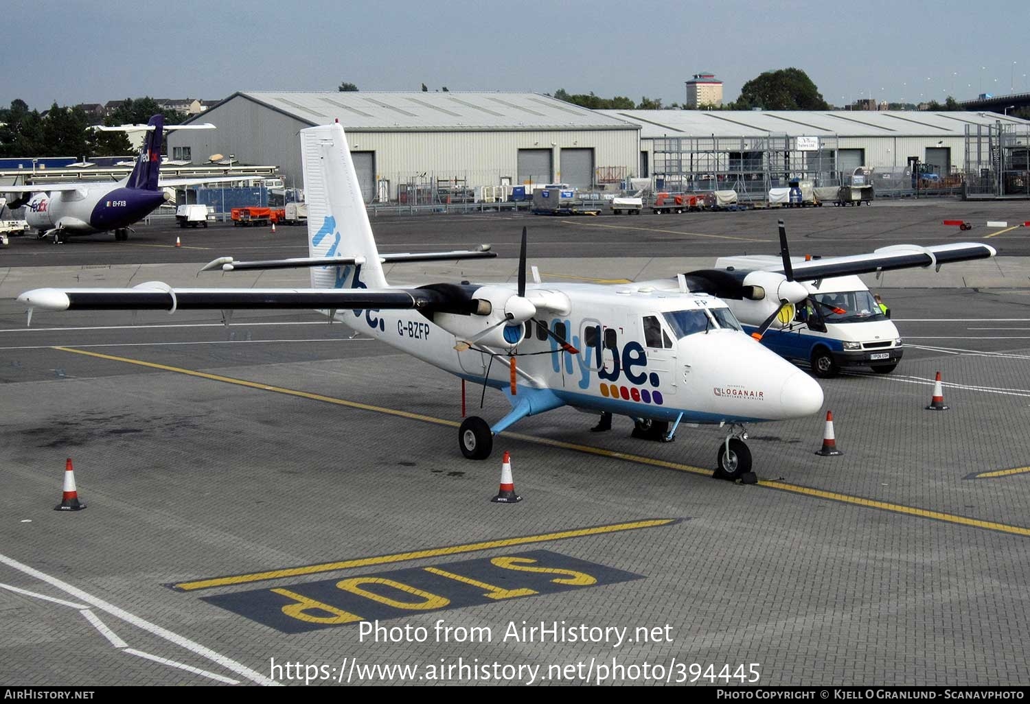 Aircraft Photo of G-BZFP | De Havilland Canada DHC-6-300 Twin Otter | Flybe | AirHistory.net #394445