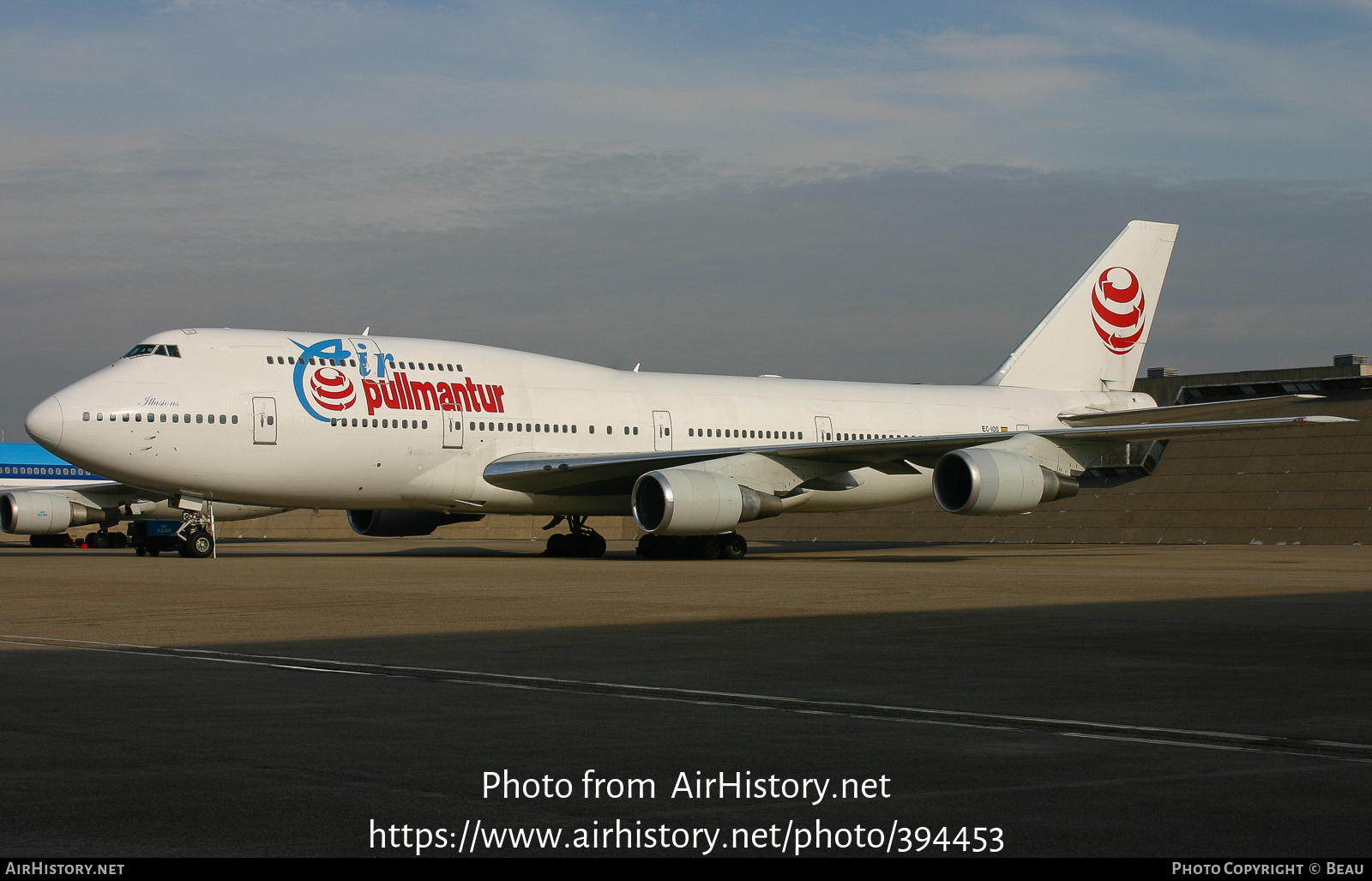 Aircraft Photo of EC-IOO | Boeing 747-341 | Air Pullmantur | AirHistory.net #394453