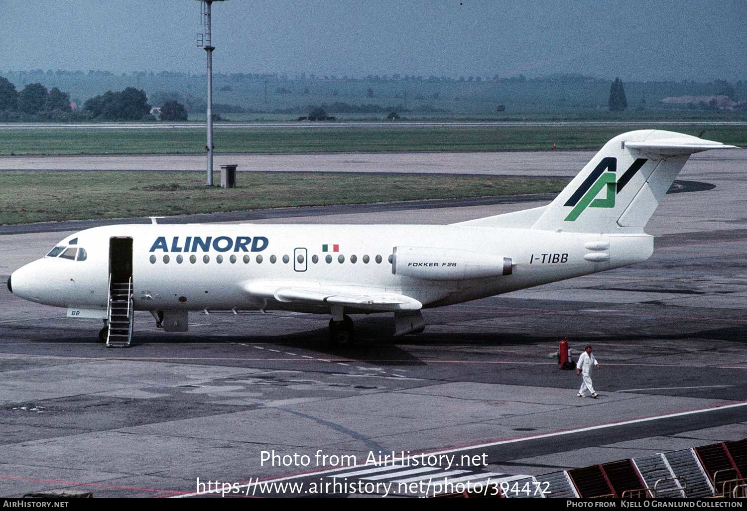 Aircraft Photo of I-TIBB | Fokker F28-1000 Fellowship | Alinord | AirHistory.net #394472