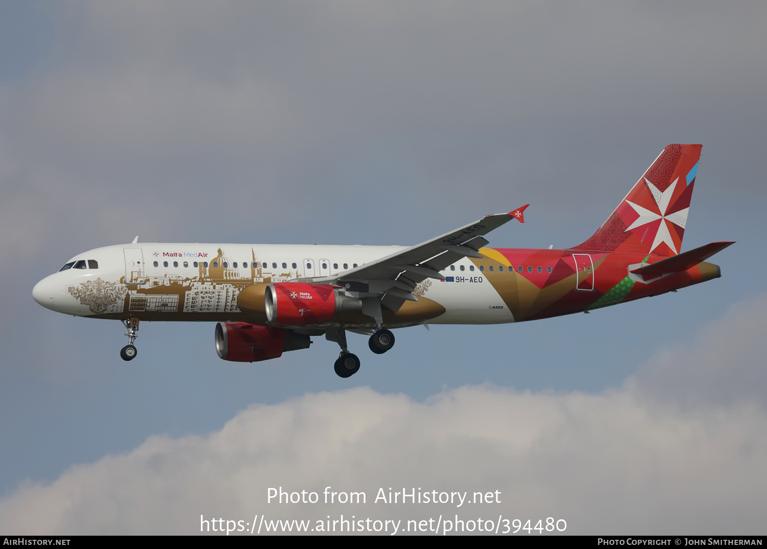 Aircraft Photo of 9H-AEO | Airbus A320-214 | Malta MedAir | AirHistory.net #394480