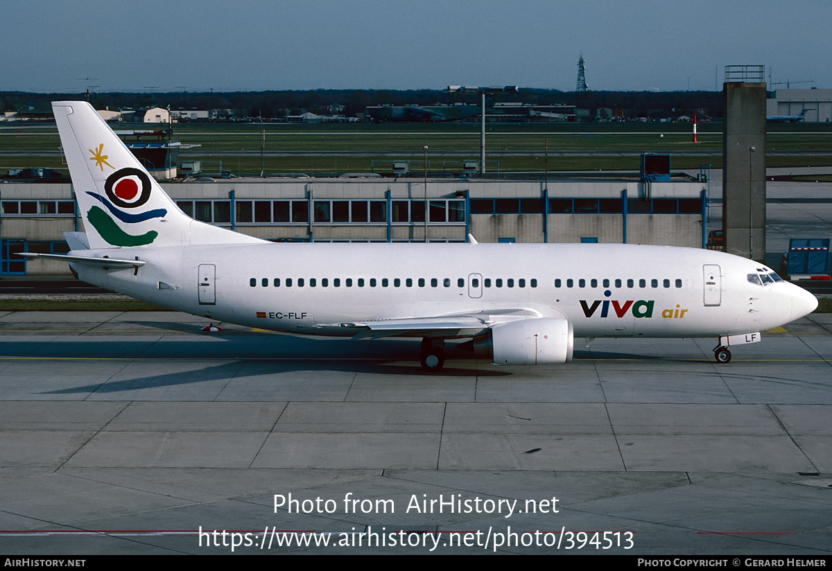 Aircraft Photo of EC-FLF | Boeing 737-36E | Viva Air | AirHistory.net #394513