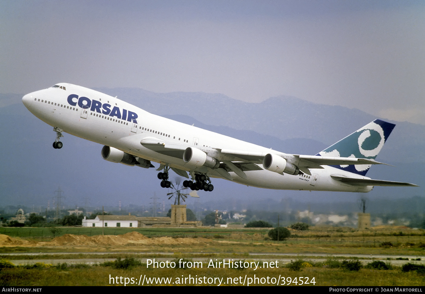 Aircraft Photo of F-GKLJ | Boeing 747-121 | Corsair | AirHistory.net #394524