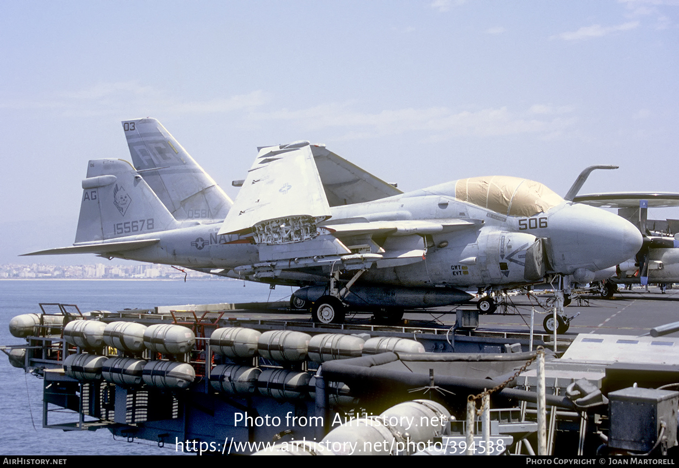 Aircraft Photo of 155678 | Grumman A-6E Intruder | USA - Navy | AirHistory.net #394538