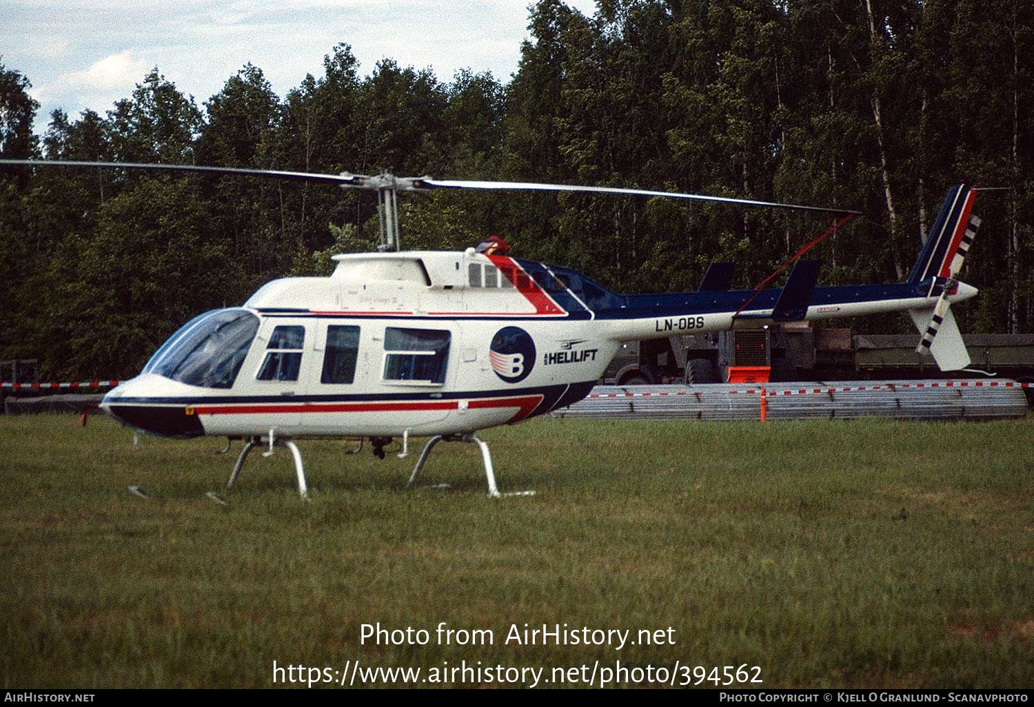 Aircraft Photo of LN-OBS | Bell 206L-3 LongRanger III | Helilift | AirHistory.net #394562