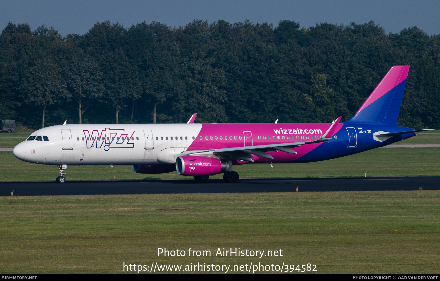 Aircraft Photo of HA-LXN | Airbus A321-231 | Wizz Air | AirHistory.net #394582