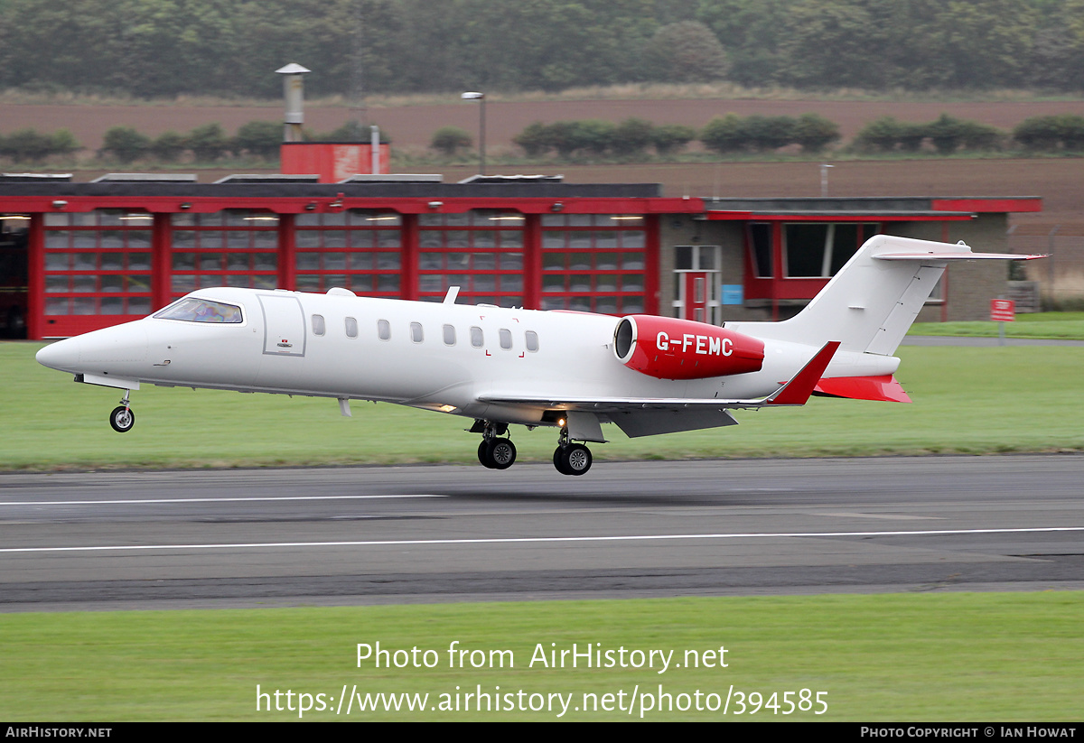 Aircraft Photo of G-FEMC | Learjet 45 | AirHistory.net #394585