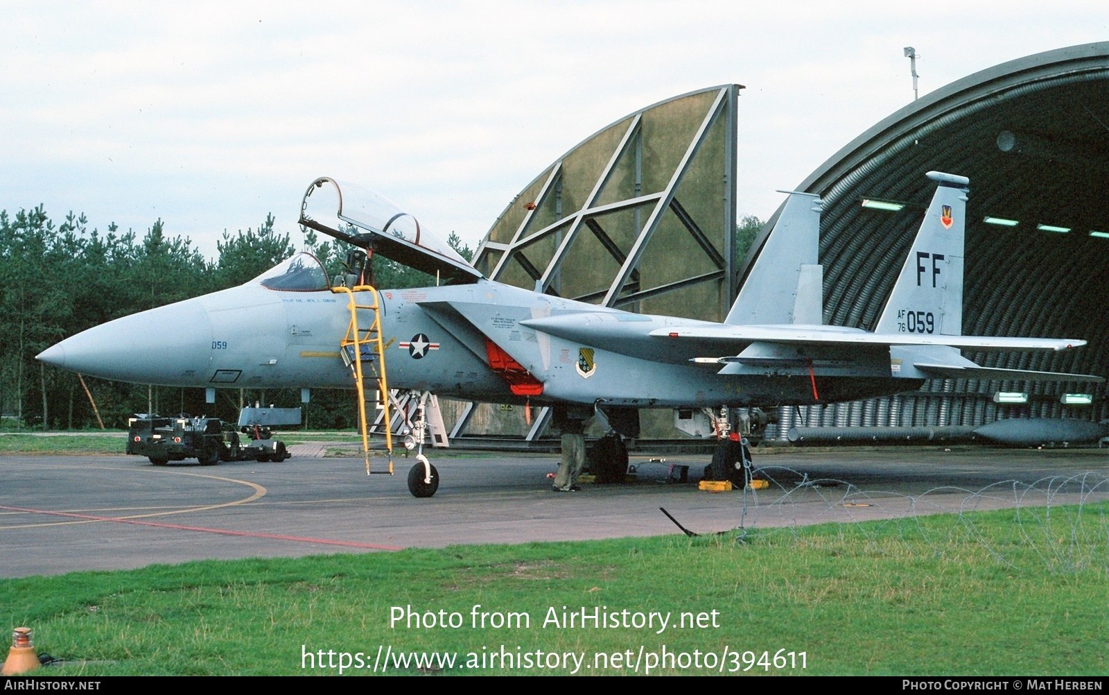 Aircraft Photo of 76-0059 / AF76-059 | McDonnell Douglas F-15A Eagle | USA - Air Force | AirHistory.net #394611