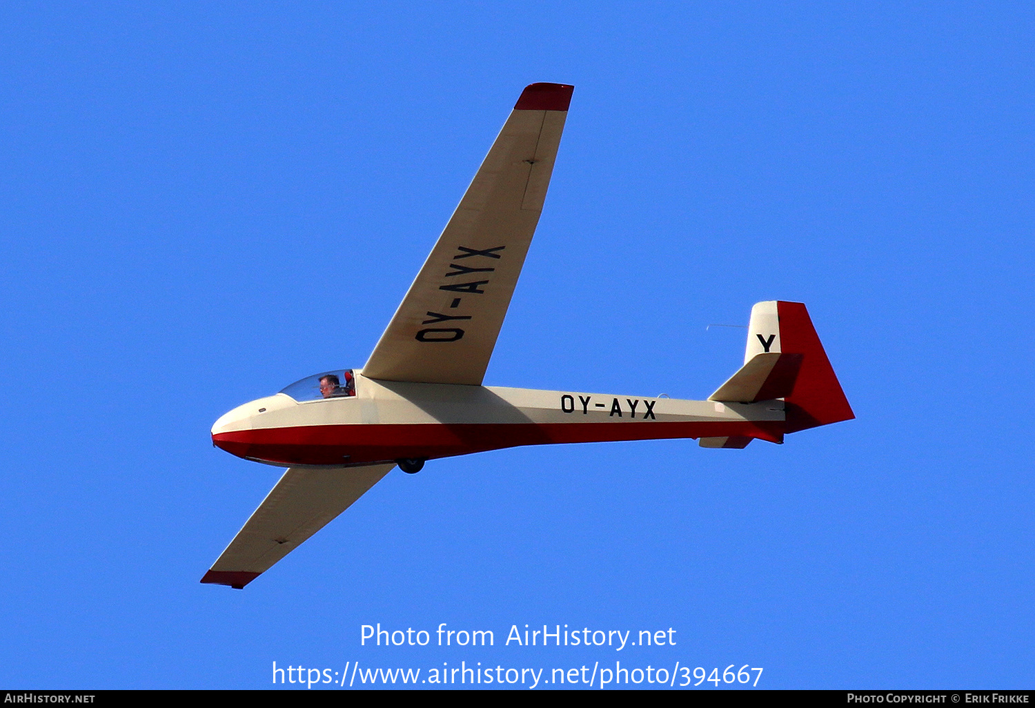 Aircraft Photo of OY-AYX | Schleicher K-8B | AirHistory.net #394667