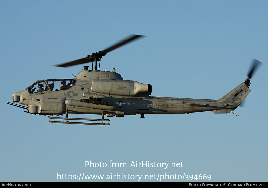 Aircraft Photo of 160798 | Bell AH-1W Super Cobra (209) | USA - Marines | AirHistory.net #394669