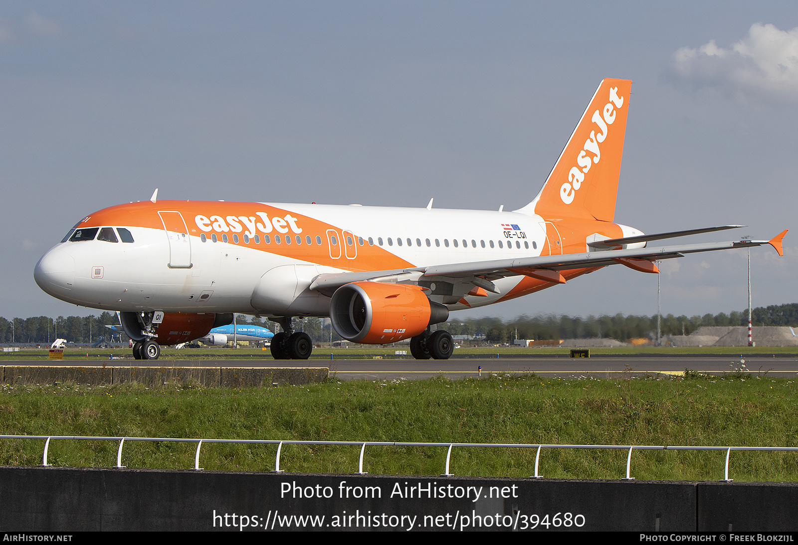 Aircraft Photo of OE-LQI | Airbus A319-111 | EasyJet | AirHistory.net #394680