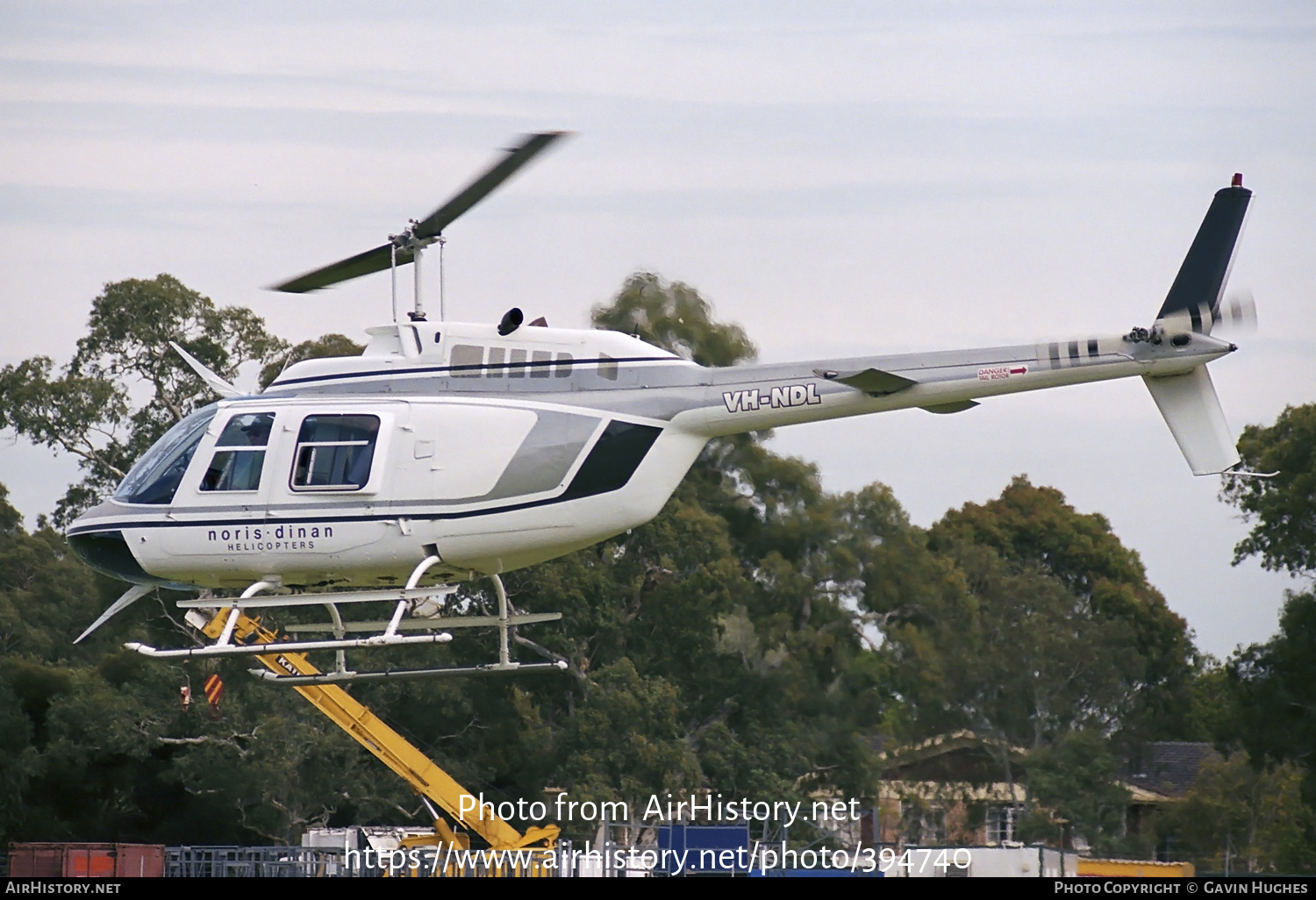 Aircraft Photo of VH-NDL | Bell 206B-3 JetRanger III | Noris Dinan Helicopters | AirHistory.net #394740