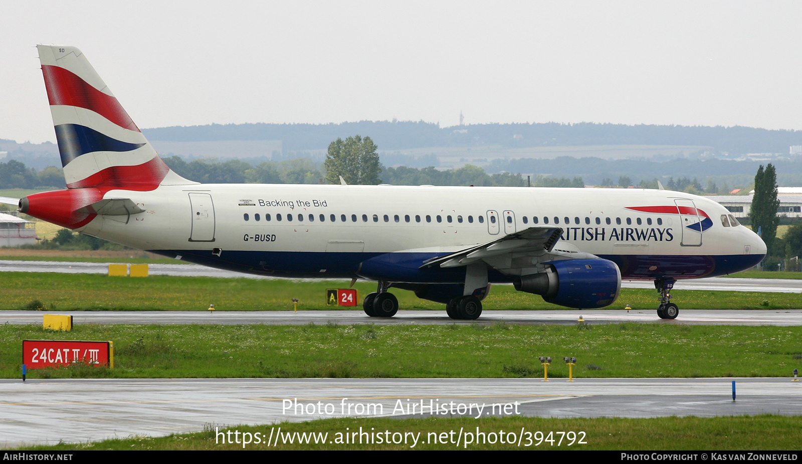 Aircraft Photo of G-BUSD | Airbus A320-111 | British Airways | AirHistory.net #394792