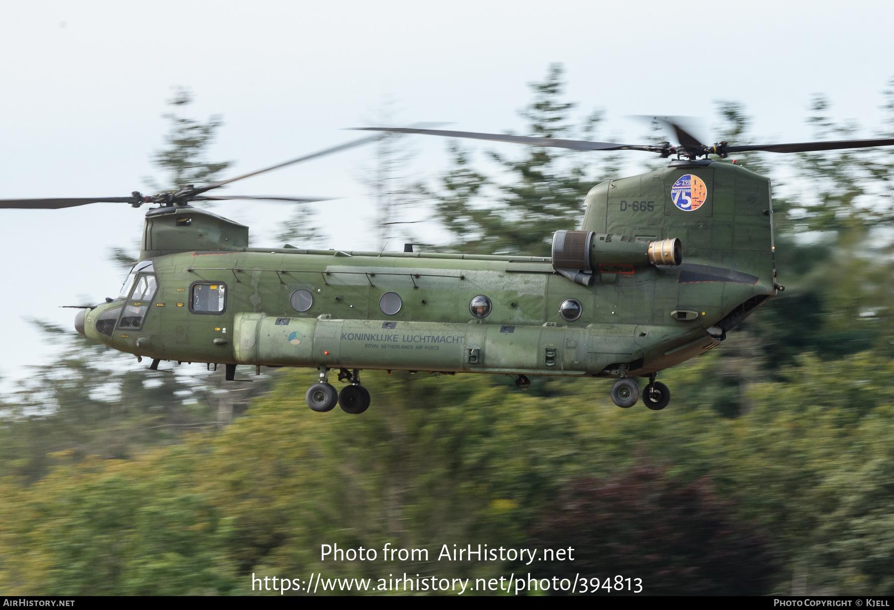 Aircraft Photo of D-665 | Boeing CH-47D Chinook (414) | Netherlands - Air Force | AirHistory.net #394813