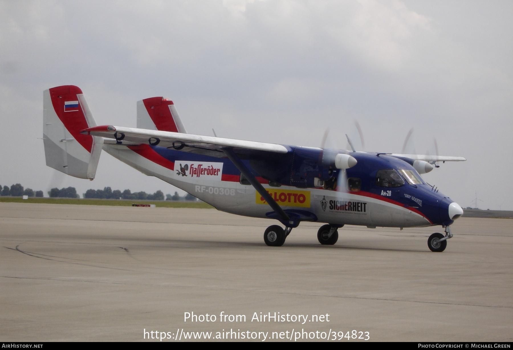 Aircraft Photo of RF-00308 | PZL-Mielec An-28 | AirHistory.net #394823