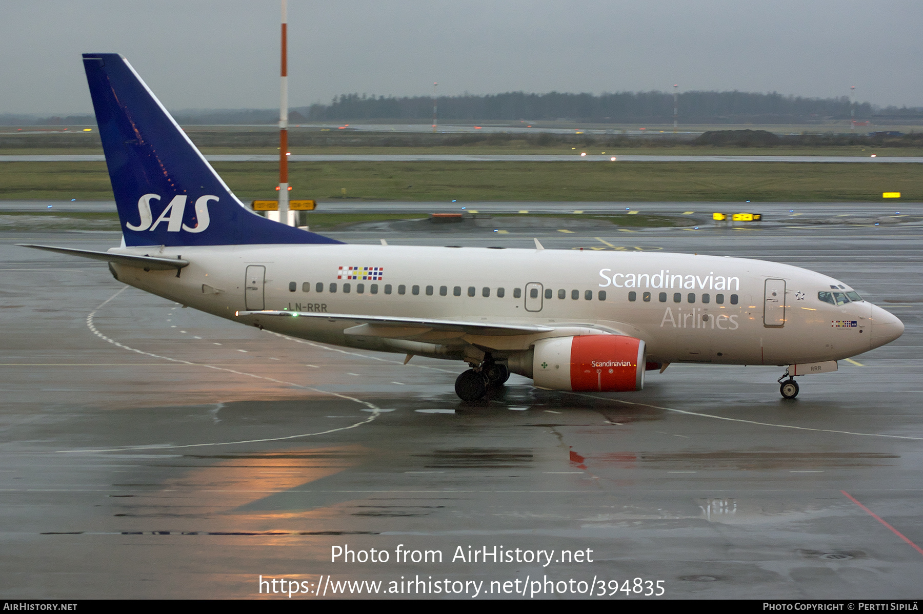 Aircraft Photo of LN-RRR | Boeing 737-683 | Scandinavian Airlines - SAS | AirHistory.net #394835